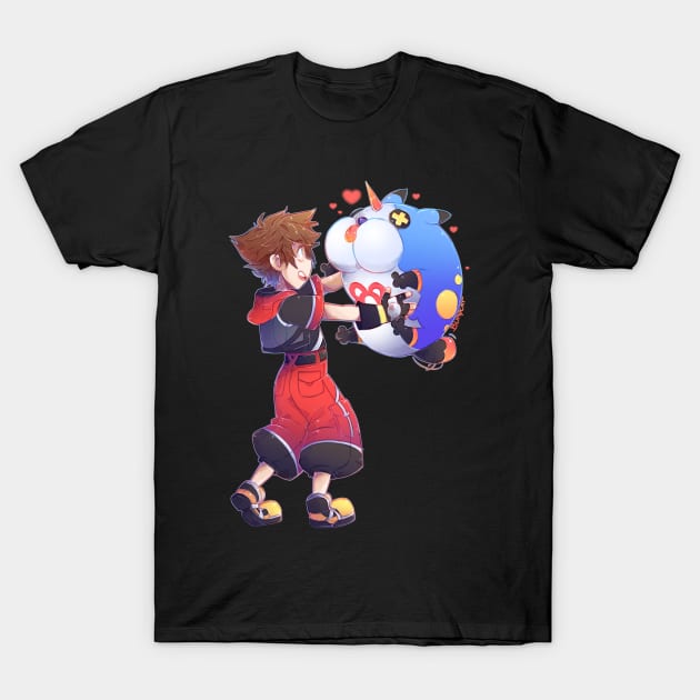 KH Dream Drom Distance Meow Wow T-Shirt by Blimpcat